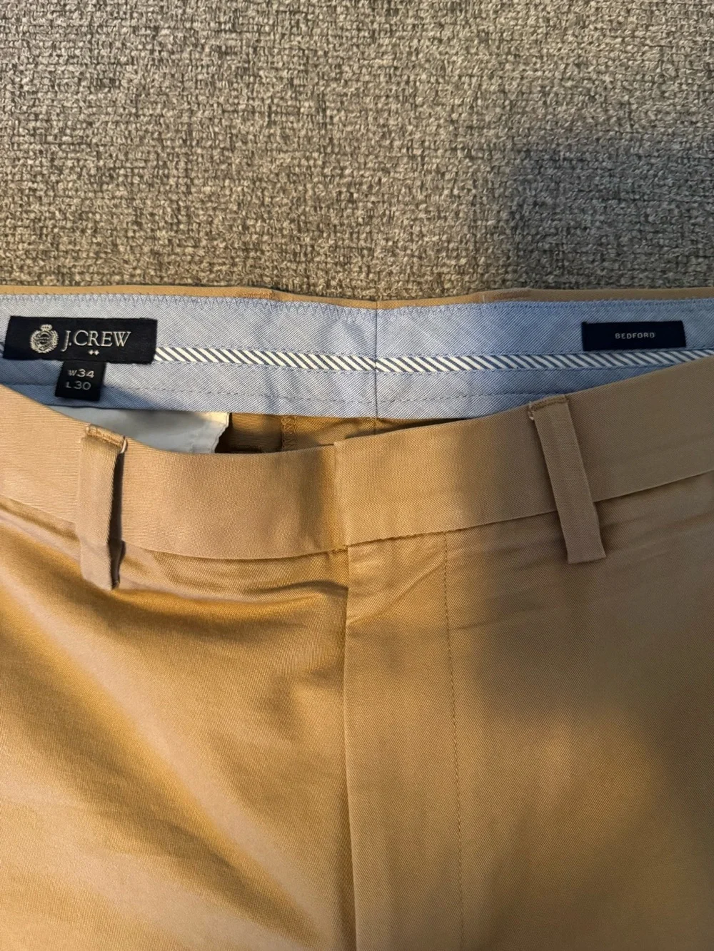J. Crew Men's Khaki in Tan
